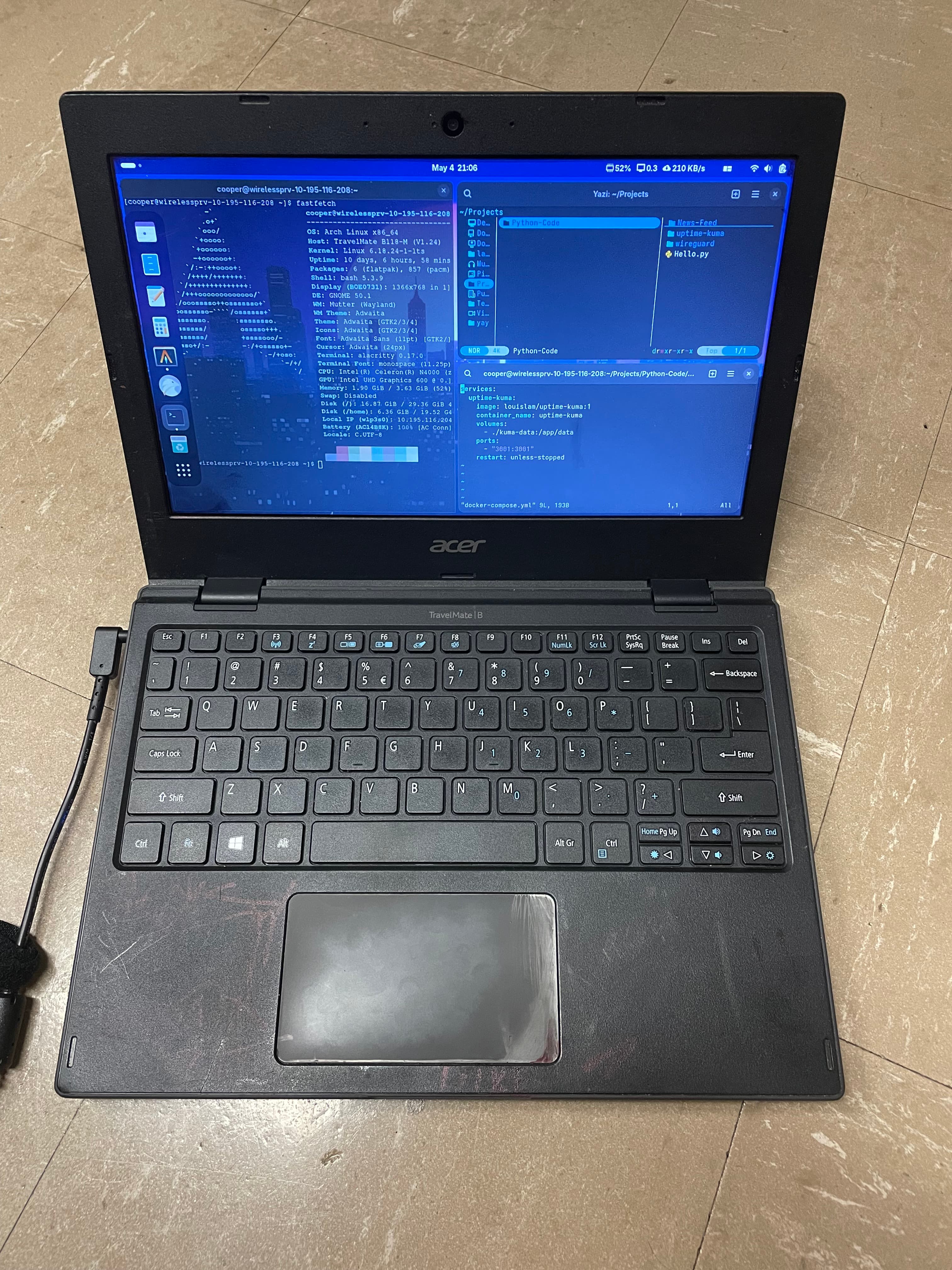 Arch Linux Personal Server